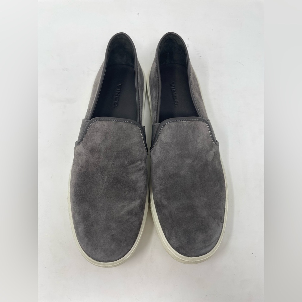 Vince Women Gray Flats Loafer Size 8 - Picture 2 of 8